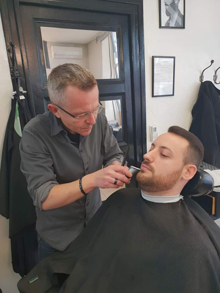 Rasage traditionnel Royan