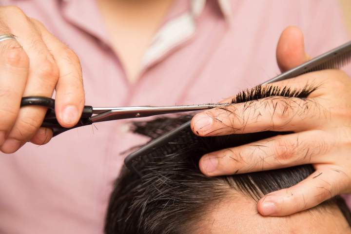 Service de coiffure pour homme Royan